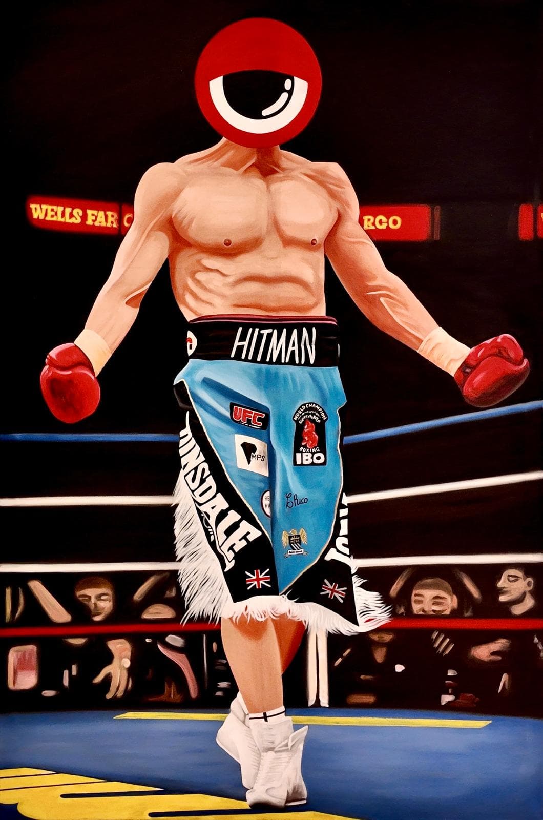 Ricky Hitman Hatton print unnumbered edition